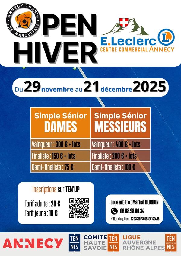 OPEN HIVER 2025
