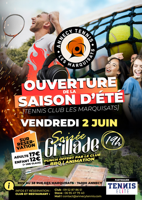 Ouverture de la saison d'été